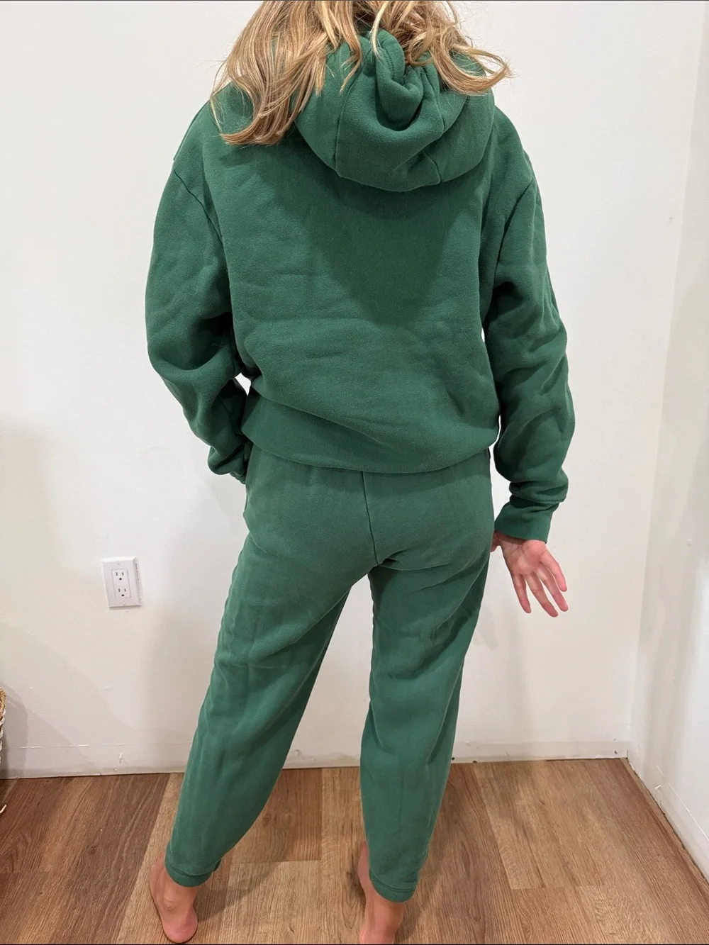Peloton Green Matching Hoodie & Jogger Set size small